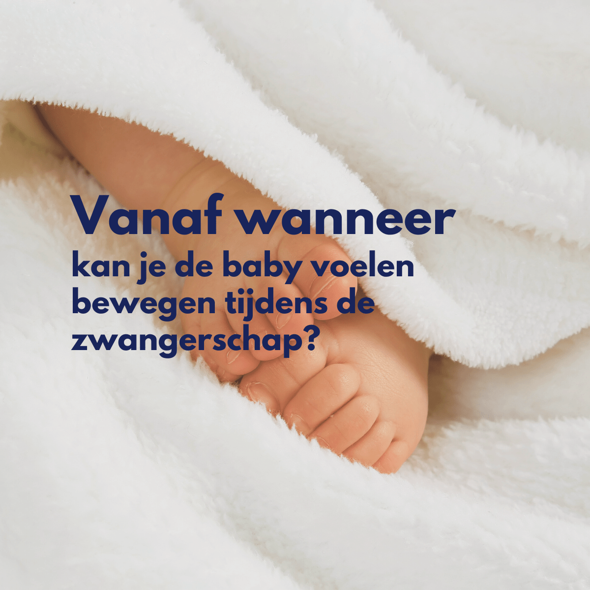 Vanaf wanneer kan je de baby voelen bewegen tijdens de zwangerschap? - BabySales