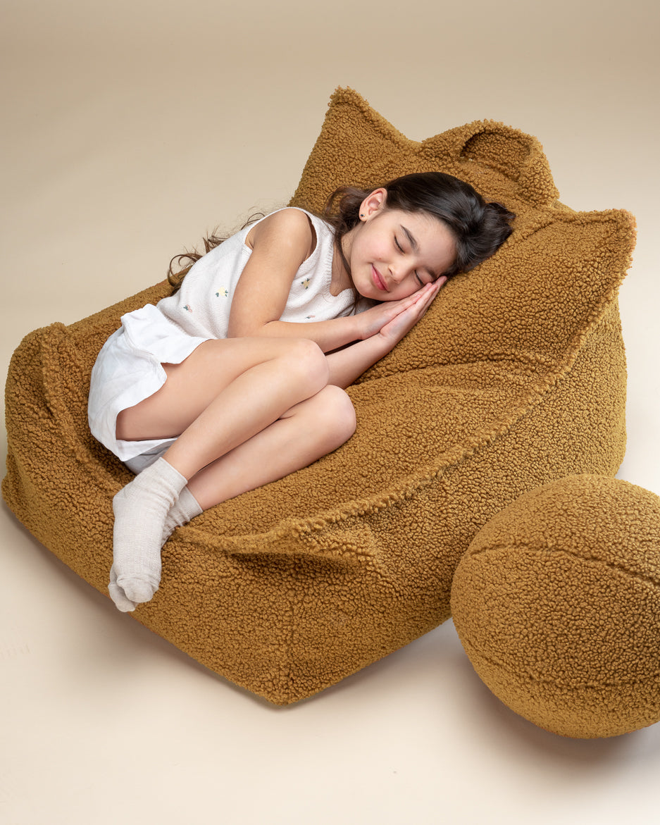 Wigiwama Beanbag Chair - Teddy BabySales Collectie EXCLUSIEVE AANBIEDING