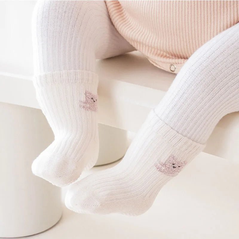 3 Paar Babysokjes Met Antislip Sokken