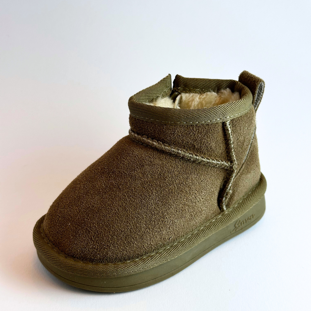 Winter Boots Met Leer Voor Baby's en Kinderen