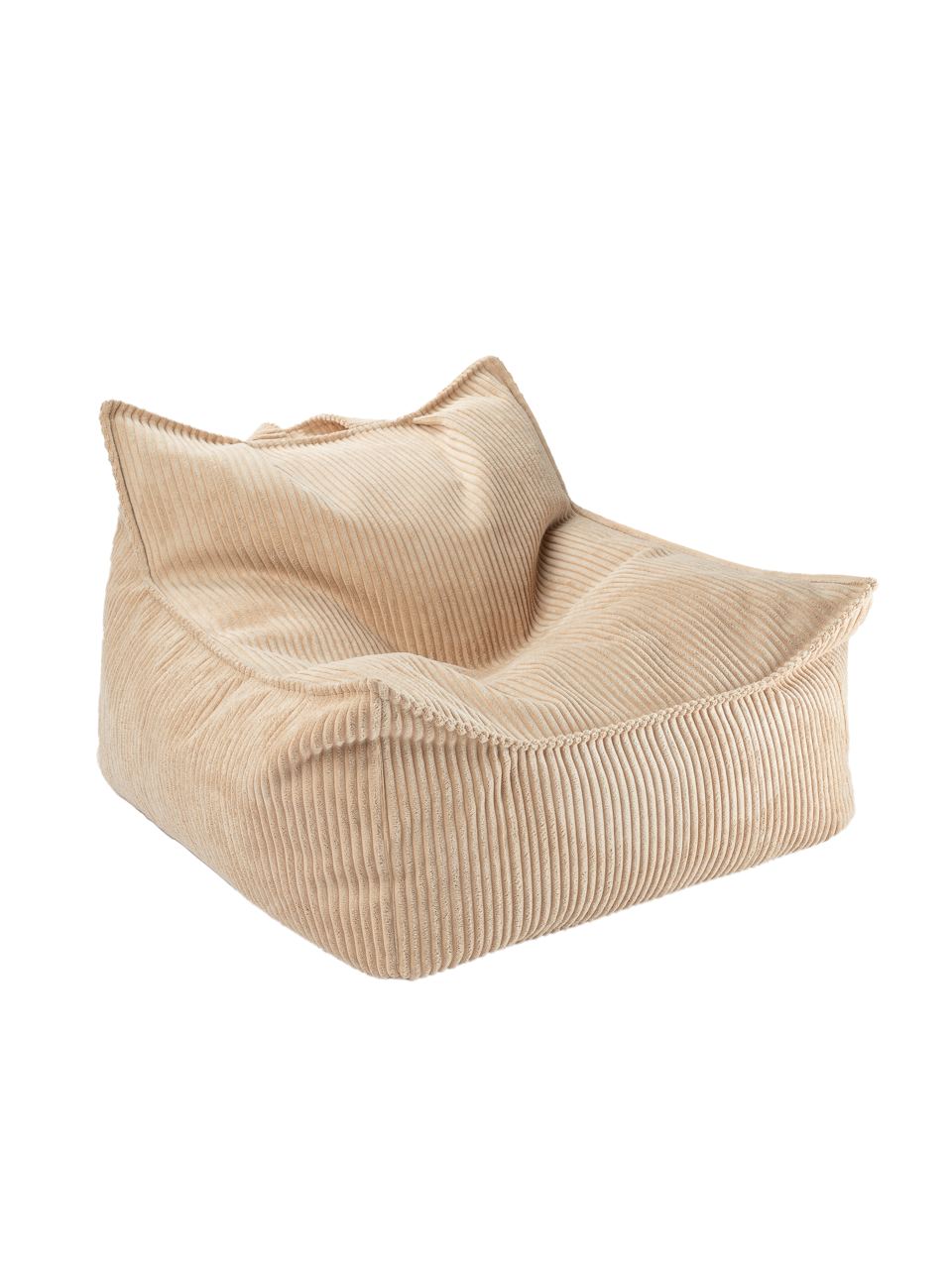 Wigiwama Beanbag Chair - Corduroy Toffee - BabySales Collectie EXCLUSIEVE AANBIEDING