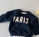 Paris Sweatshirt Donkerblauw 