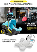 Multifunctionele Autostoel en Wandelwagen Newborn Support