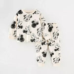 Mickey Mouse Cartoon Pyjama Kleur Wit