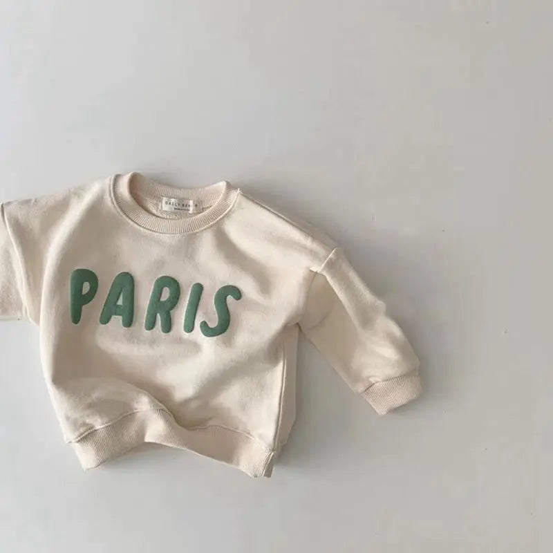 Paris Sweatshirt Beige 