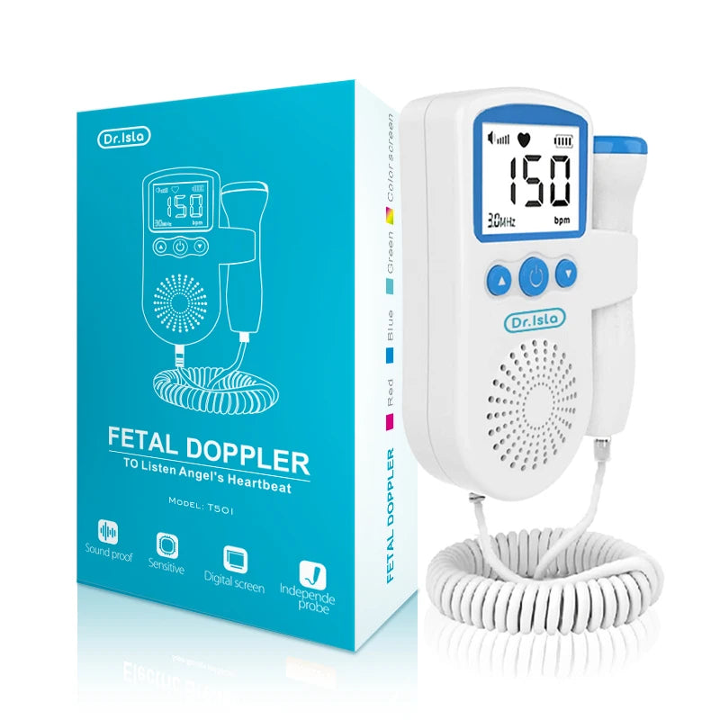 Dr.isla Baby Doppler - Hartslagmonitor Blauw