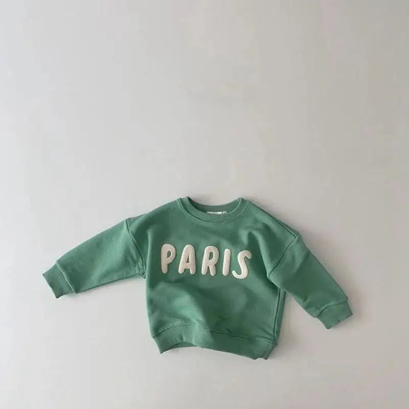 Paris Sweatshirt Groen 