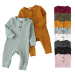 Lange Jumpsuit Voor Baby's Met Knoopdetail Alle Varianten