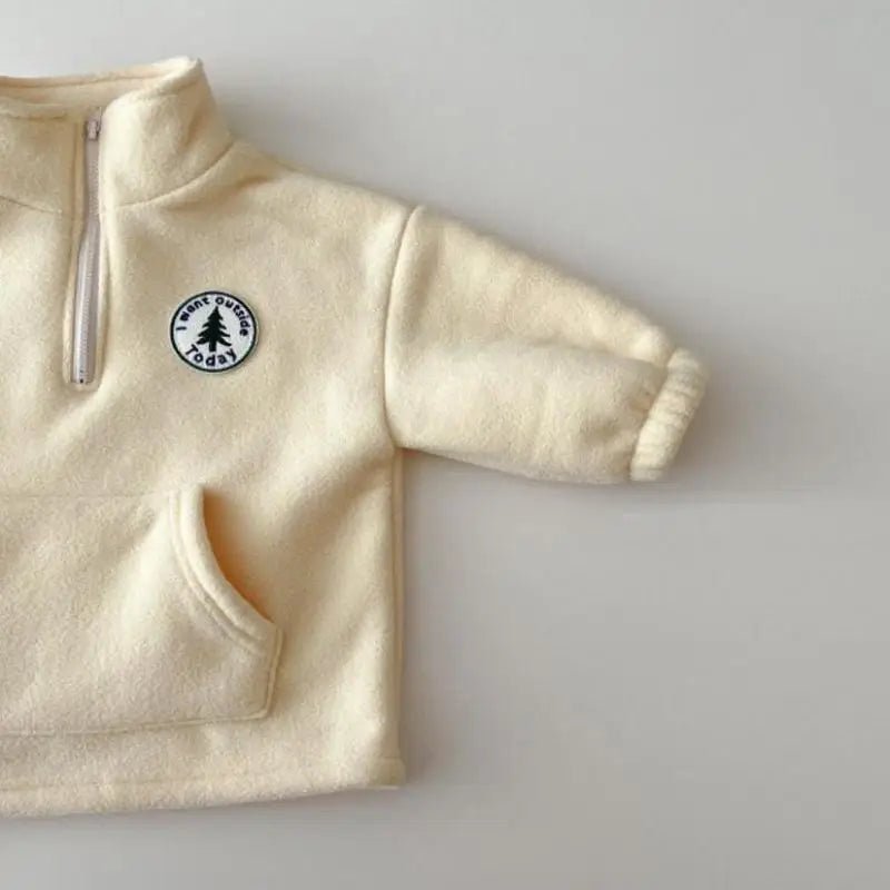 Fleece 2-Delige Set Baby's En Kinderen Babysetje