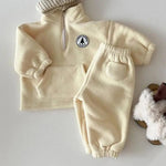 Fleece 2-Delige Set Baby's En Kinderen Babysetje