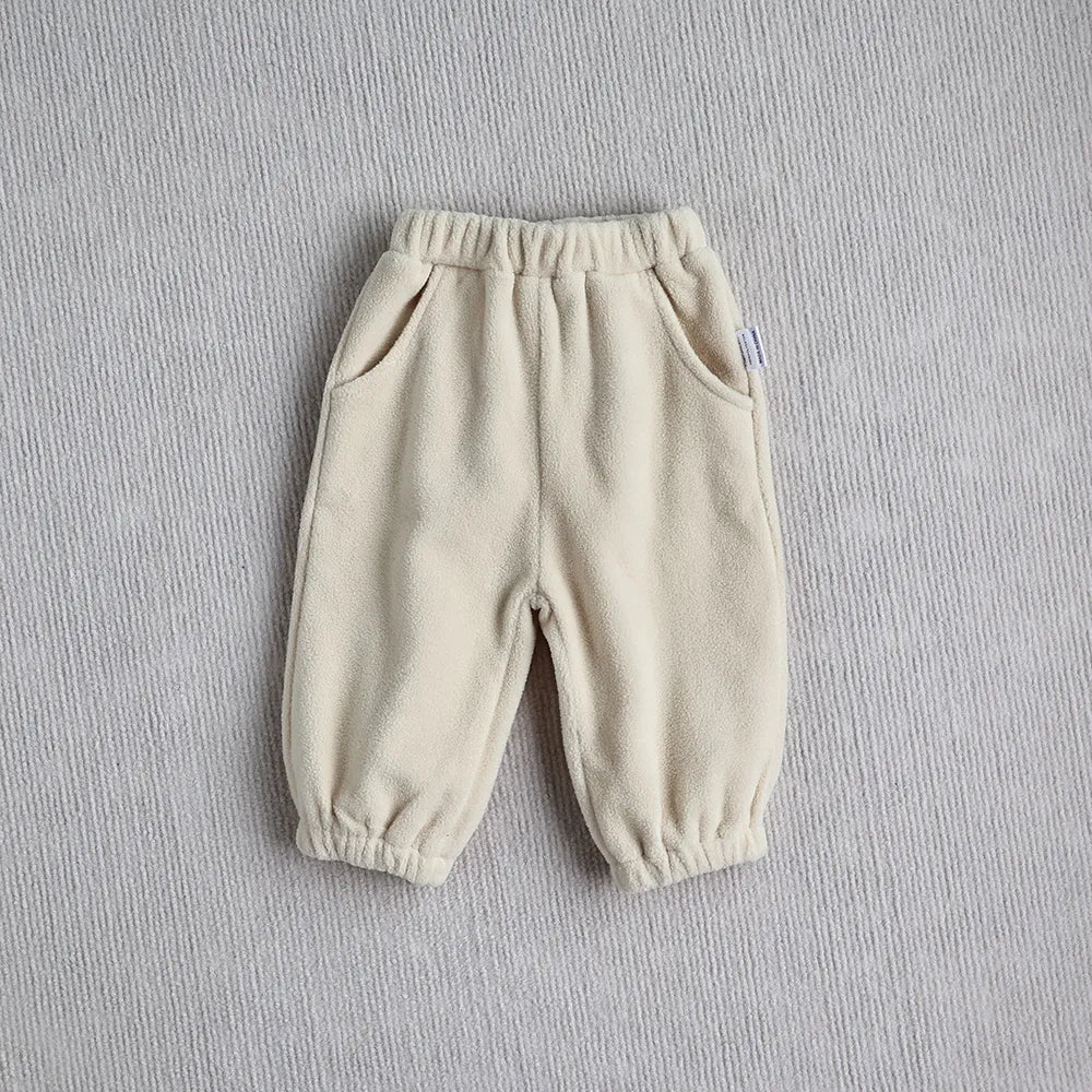 Fleece Pakje In Effen Kleuren Babysetje