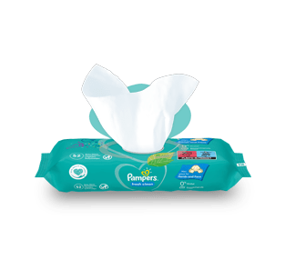 Pampers Fresh Clean Billendoekjes - 12x52 Giga Pack Pampers Billendoekjes