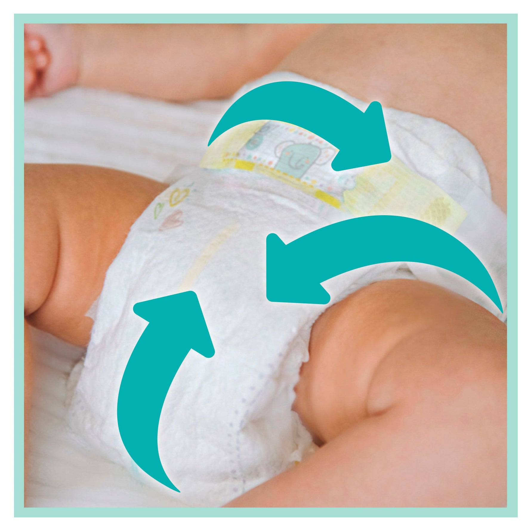 Pampers Premium Protection New Baby Mini - Maat 2 - 30 luiers Pampers Premium Protection